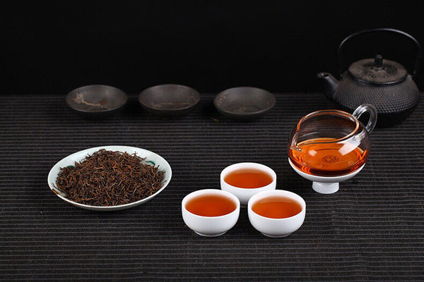 HelloYoung 500g Yunnan Pu'er Tea Menghai Spring Tea Golden Buds Ripe Tea Loose Tea