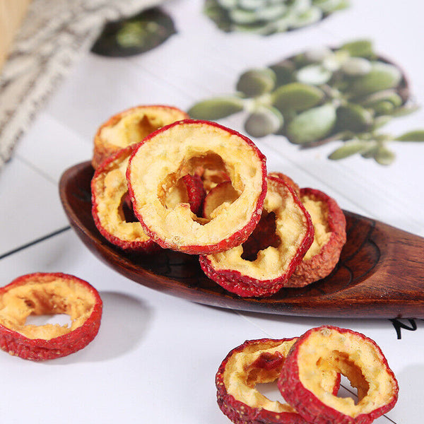 Dried Hawthorn Bulk Pitless Hawthorn Slices Seedless Freeze-dried Hawthorn 500g