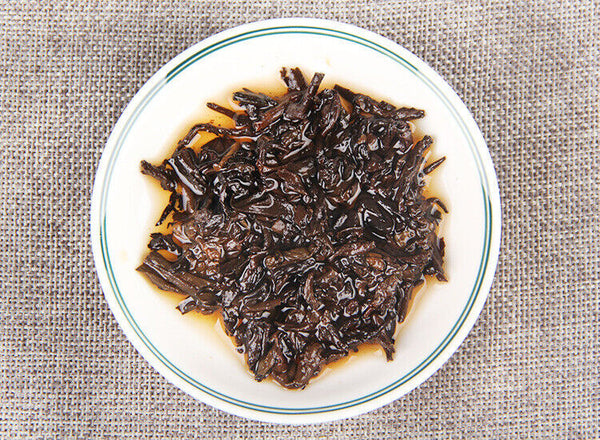 HelloYoung 200g Menghai Flavor Puerh Tea Menghai Flavor Ripe Tea Yunnan Seven Seed Cake