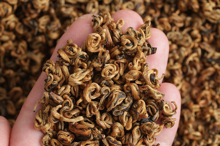 HelloYoung 500g Yunnan black tea Fengqing Dian Hong Jin Luo (No. 2) early spring tea