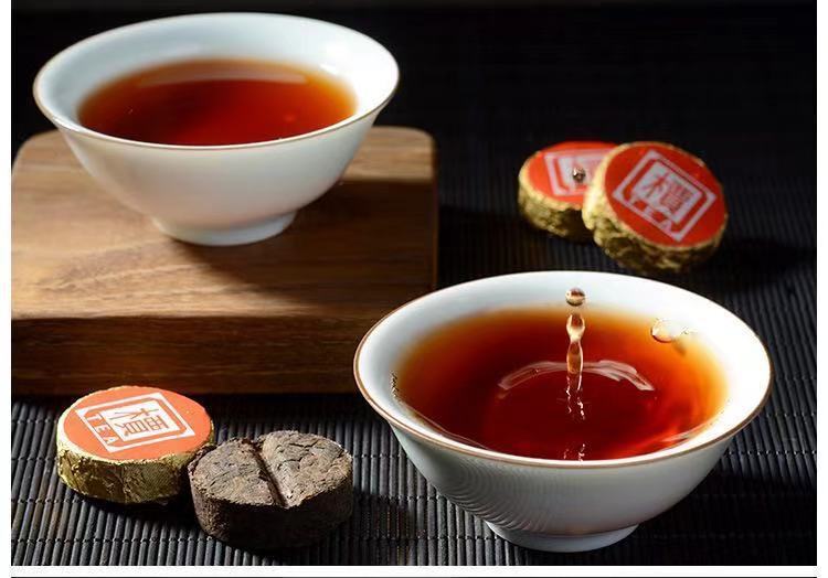 500g Yunnan Pu'er Tea 2003 Aged Subaru Mini Cake Small Jintuo Tea Jade Cake