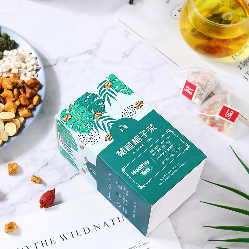 HelloYoung Chrysanthemum Cassia Seed Tea Bag, Burdock Tea, Honeysuckle Chrysanthemum Tea