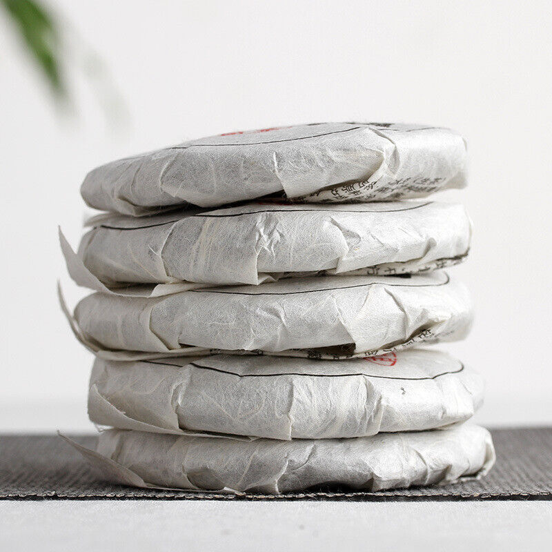 HelloYoung Yunnan Pu'er Tea 50g*5 Icelandic Raw Tea Cake Old Tree Tea Small Tea Cake