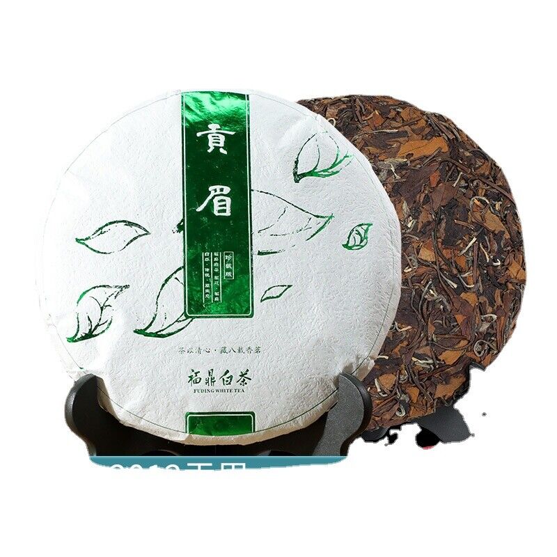 HelloYoung 350g Fuding White Tea Panxi Gongmei Shoumei Gaoshan Sunshine Old White Tea Cake Main image