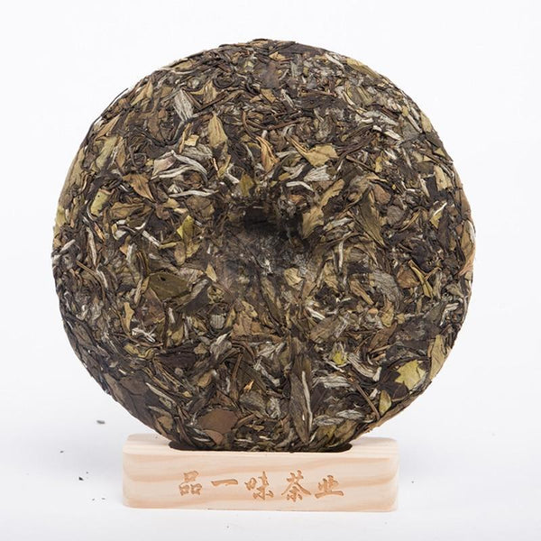 2017 High Mountain Refreshing Bai Cha Cake,Fuding White Peony White Tea 300g