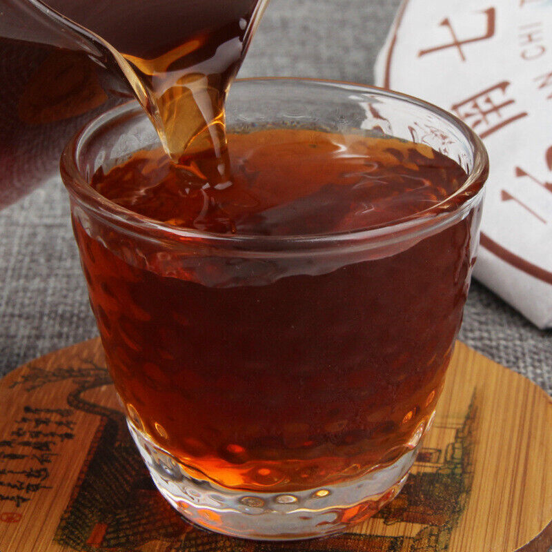 Health Care Premium Pu'er Black Tea 357g/12.59oz  Qizi Golden Bud Puerh Tea Cake