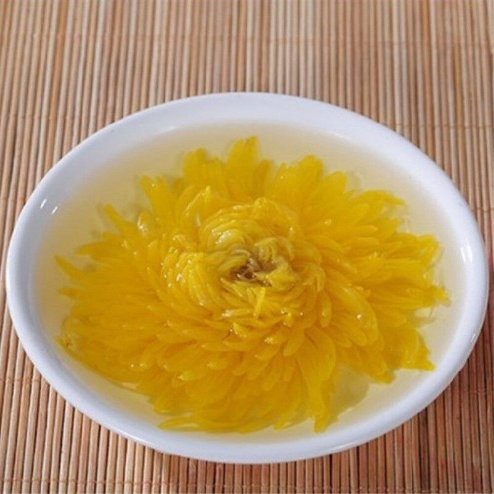Chrysanthemum Gold Huang Ju Herbal Tea 4pc Organic