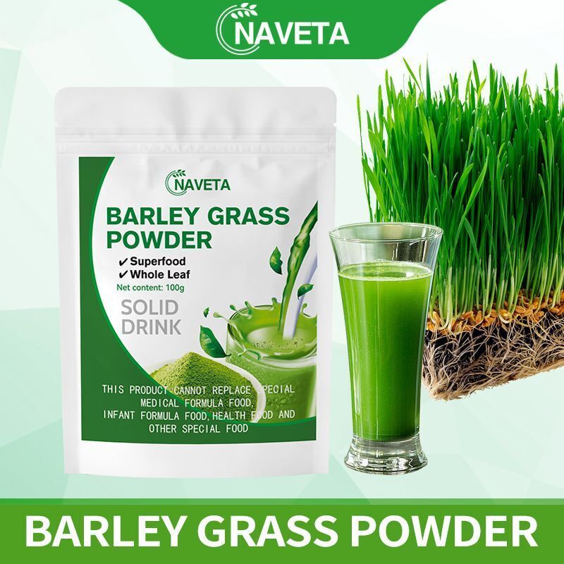 Organic 1000 Mesh Barley Grass Powder Barley Grass Powder Barley Tea 100g Secondary image