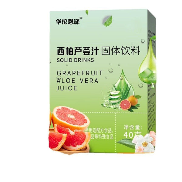 HelloYoung Grapefruit Aloe Juice Solid Drink 40g