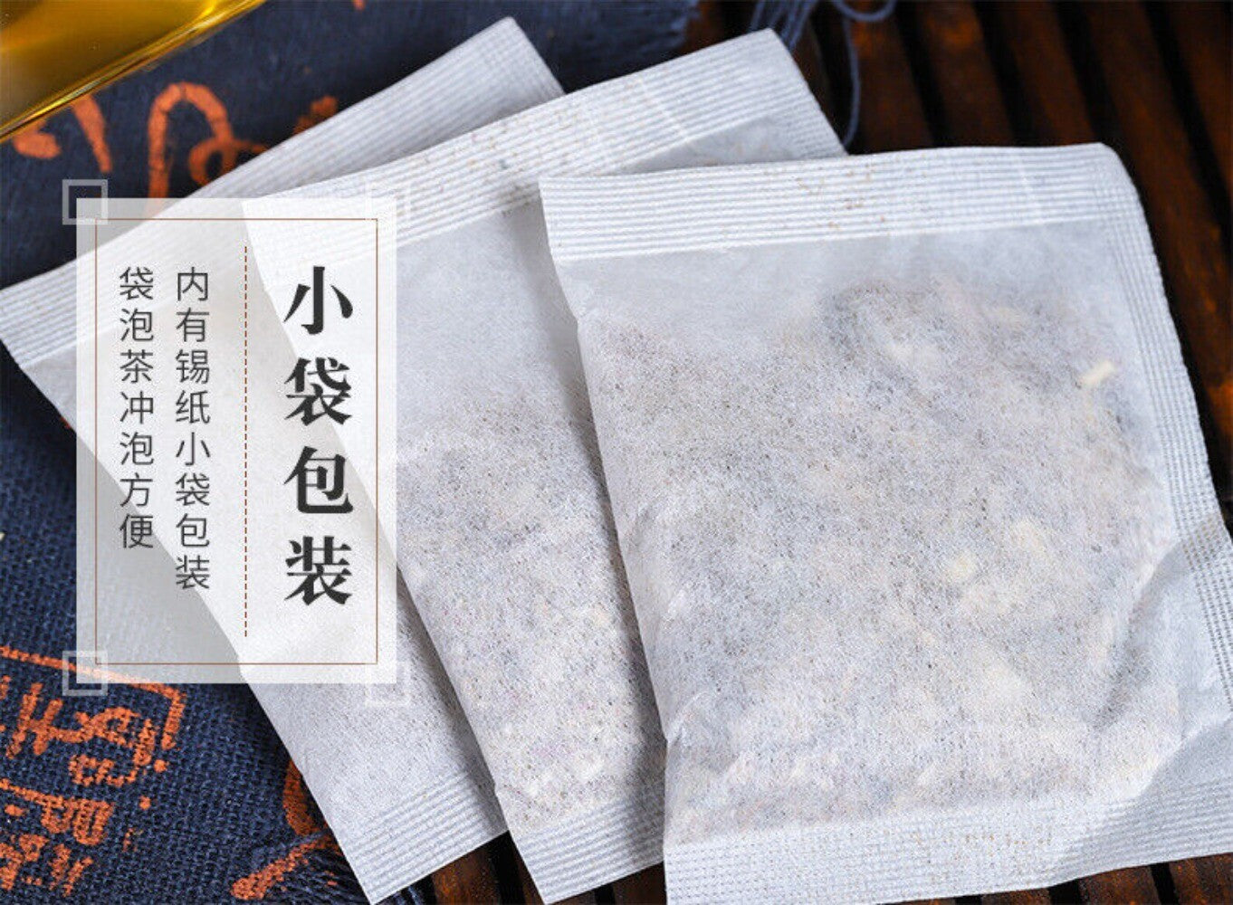 Rose Four Substance Tea Bags Red Dates Goji Foxnuts Herbal Blend