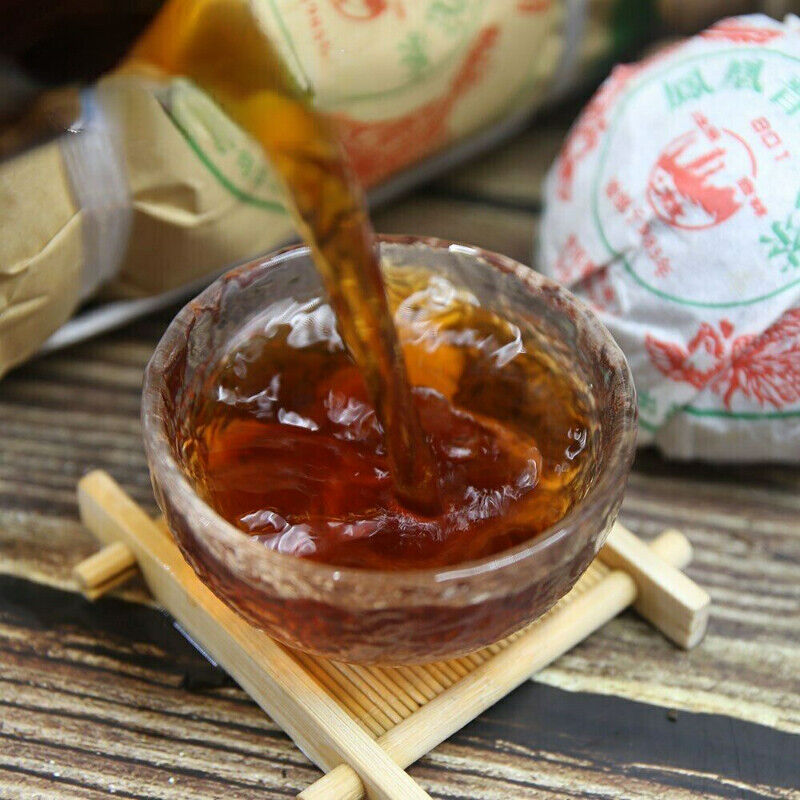 HelloYoung Phoenix Puer Ripe Tuo Cha Tulin Fenghuang 801 Tuocha Yunnan Puer Tea 100g Main image