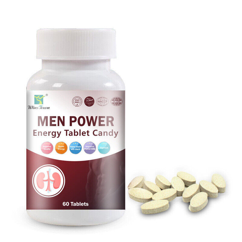 Man Power Energy Tablet Candy Boost Improve Vitality Tablets 60 Tablets Main image