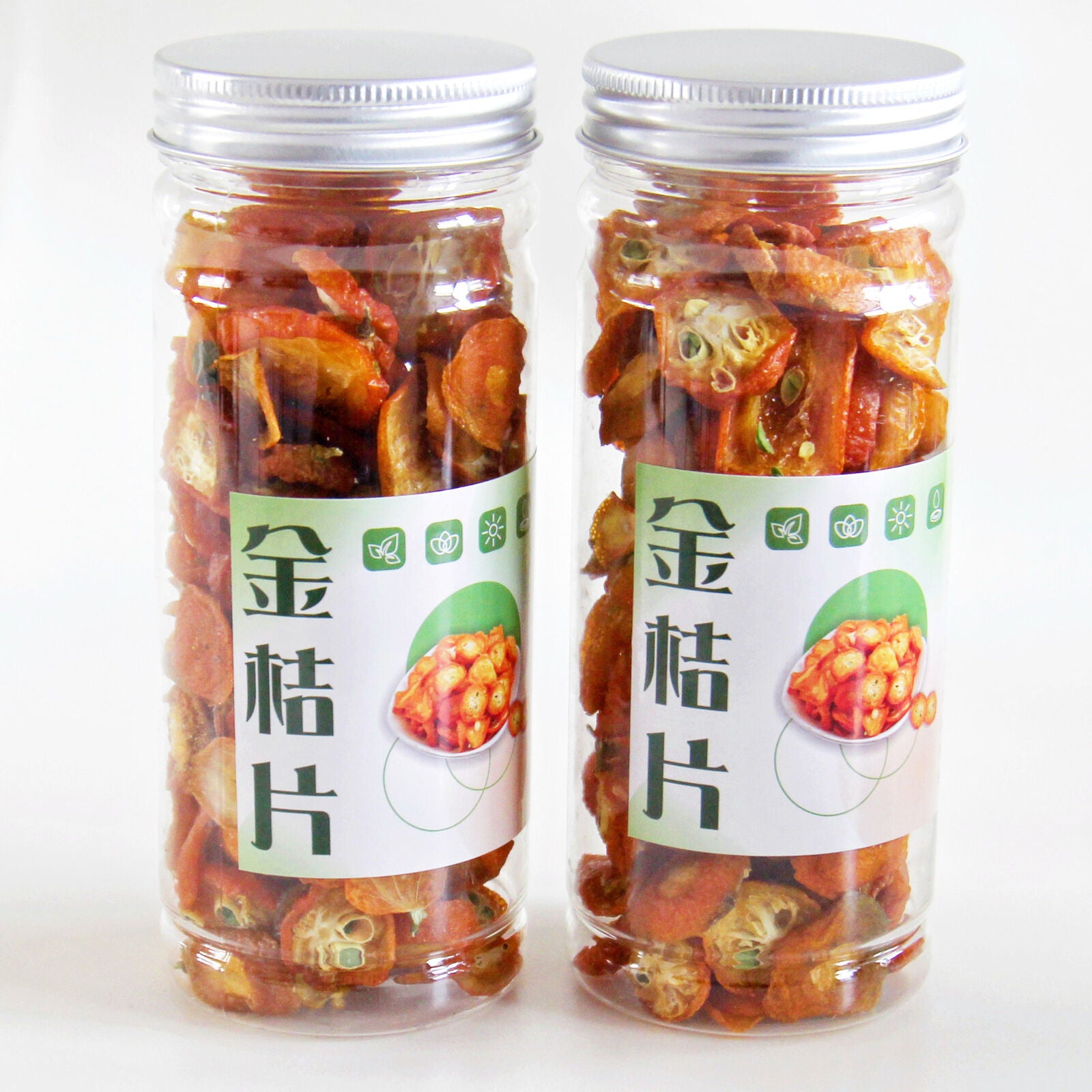 HelloYoung Green orange lemon passion fruit tea kumquat slices summer cold brew tea bottle