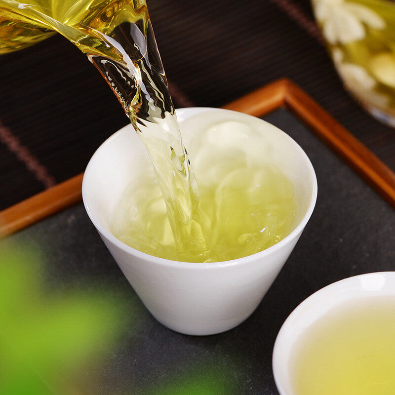 HelloYoung Fuzhou Jasmine Tea Extra Strong 200g Cans of Tea Strong Aromatic Green Tea