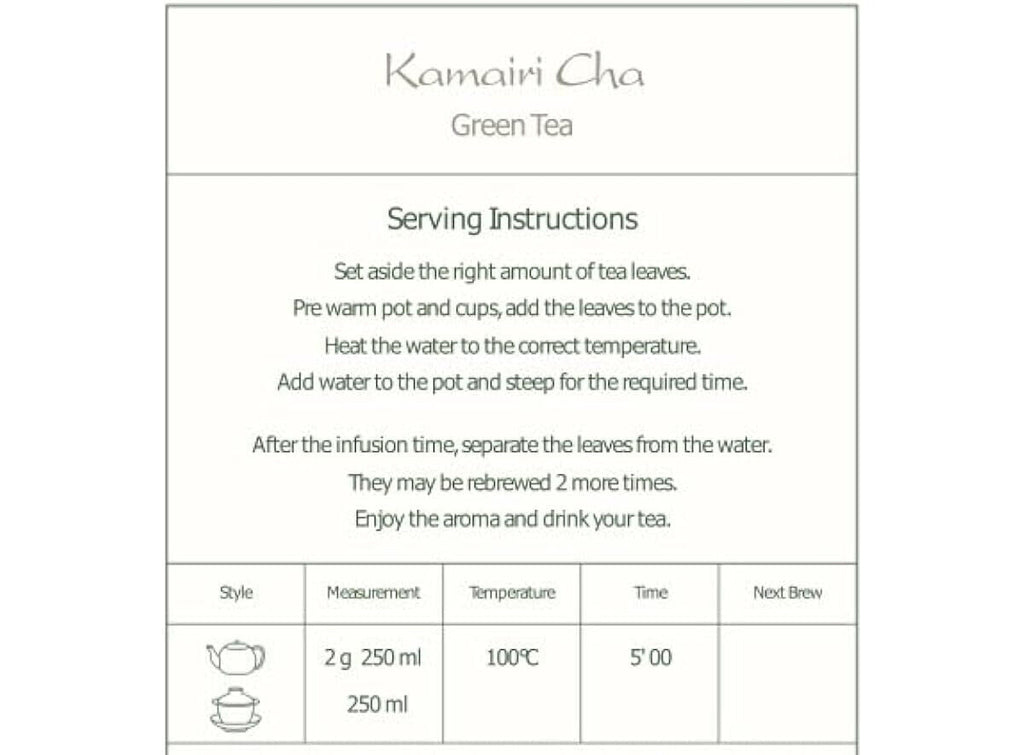 Kamairicha Japanese Green Tea - Kamairi Cha Tea From Japan - Panfried Tea 50g