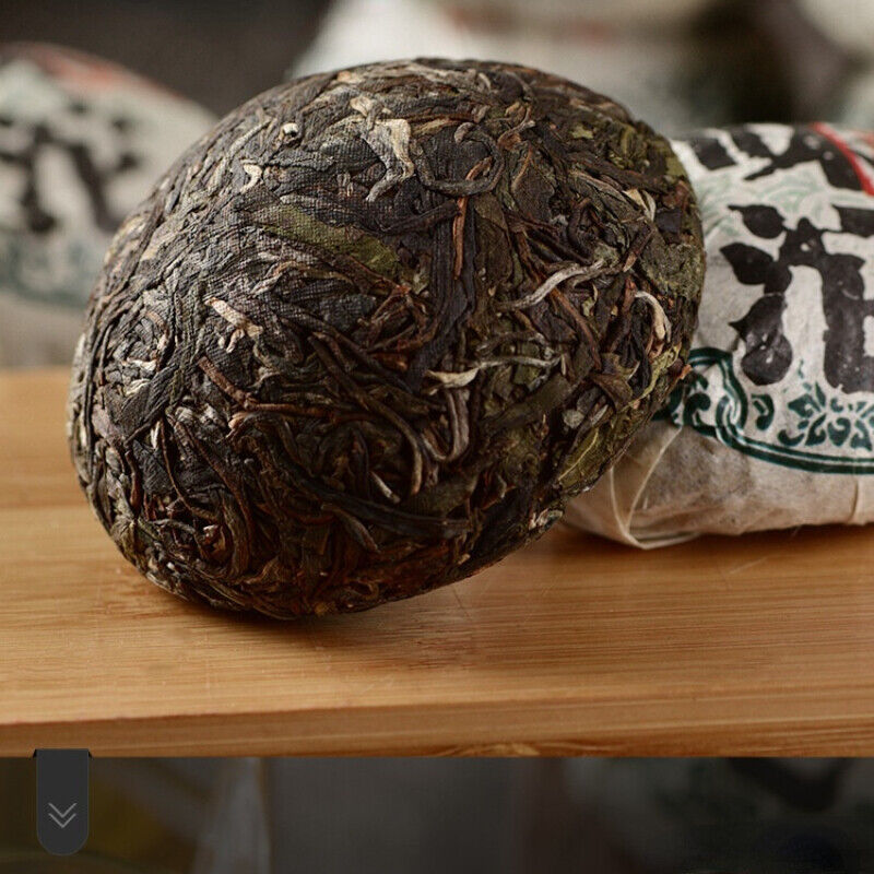 HelloYoung Top Menghai High Mountain Pu-erh Green Tea Yunnan Organic Cha Pu'er Tuocha 500g