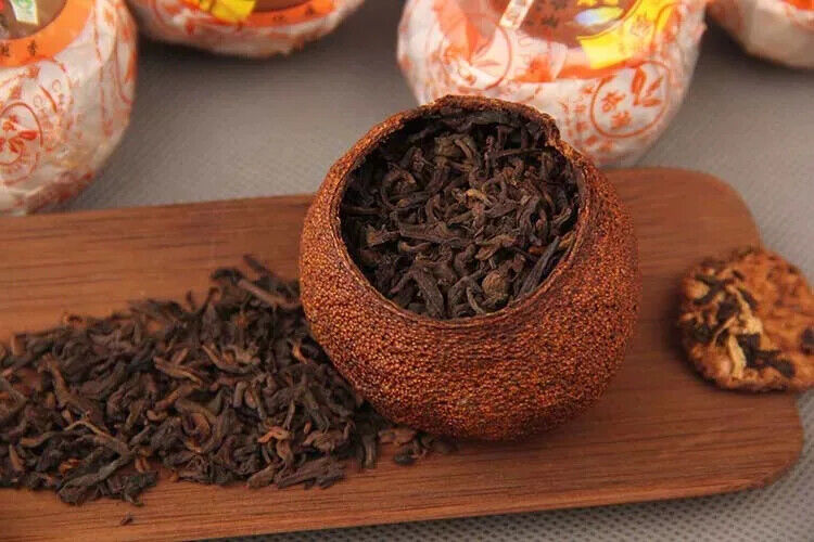 Orange Puer Tea Xinhui Specialty Chinese Hot Selling 700g Orange Puer Tea Ball