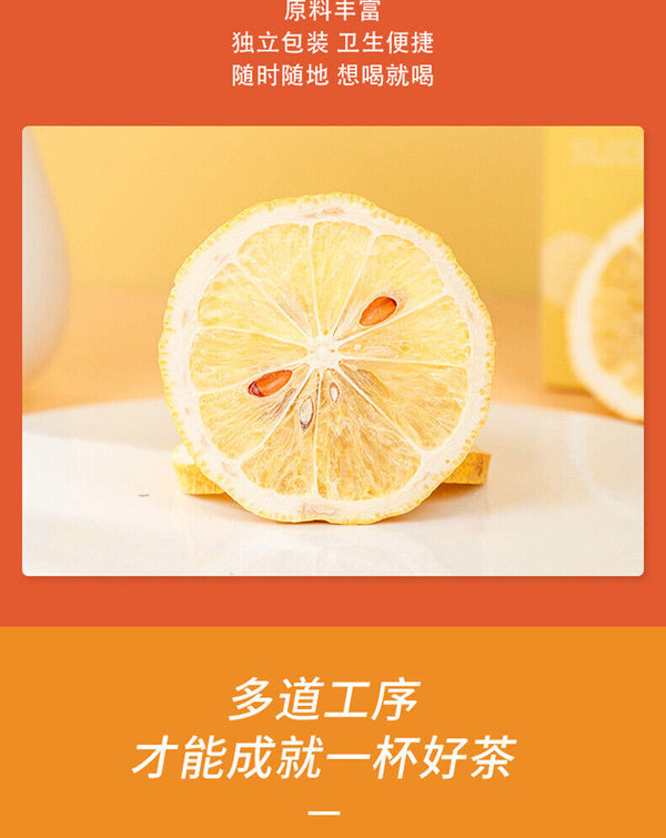 HelloYoung Lemon Slices Freeze-dried Lemon Slices In Water Lemon Slices 40g 4g*10