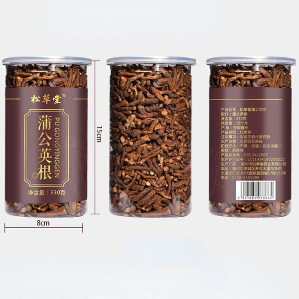 Premium Organic Dandelion Root In Bulk Natural Herbal Tea Pugongyinggen Tea 330g