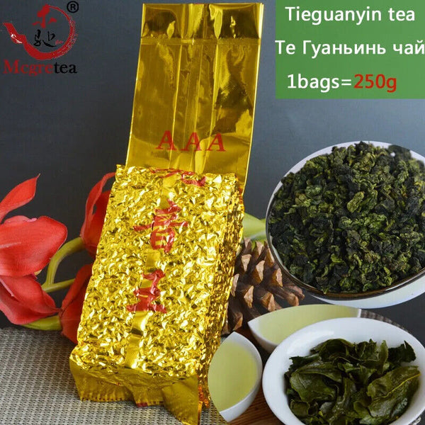 HelloYoung New Authentic Green TeaTieguanyin Oolong Tea Natural Organic Health  250g