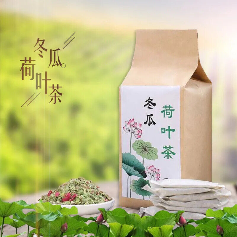 HelloYoung Winter Lotus Leaf Tea Bag Melon Cassia Seed Making Camellia Herb Health Tea 120g