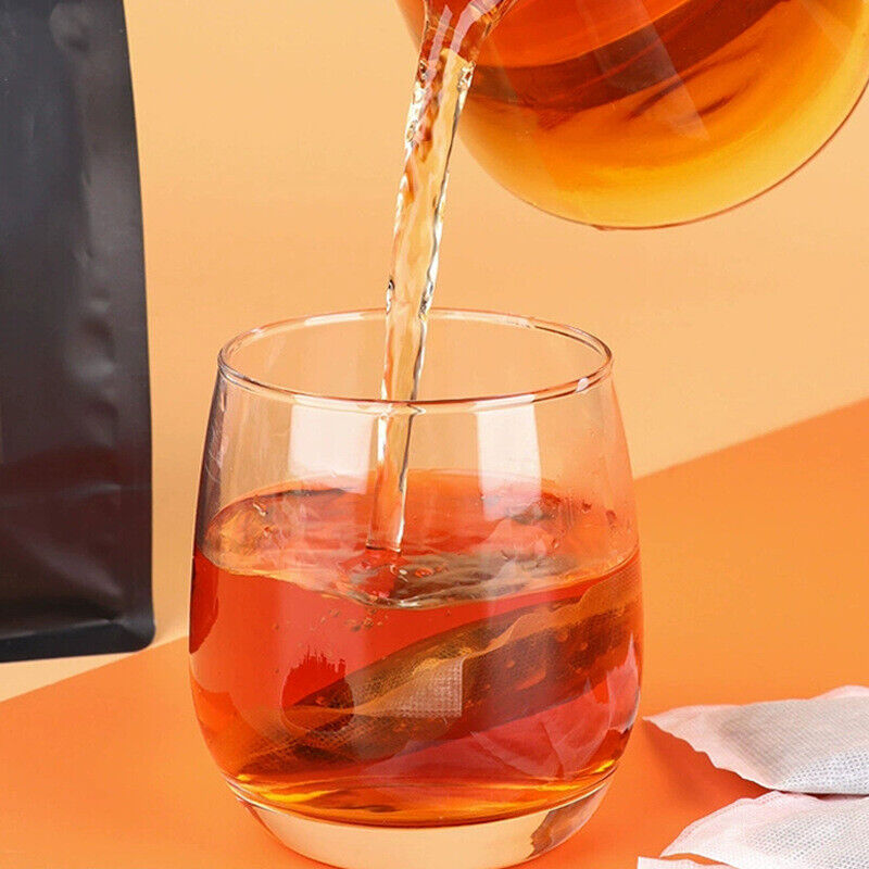 Charcoal Roasted Black Oolong Tea Bags Strong Aroma Individually Packed Brewing Main image