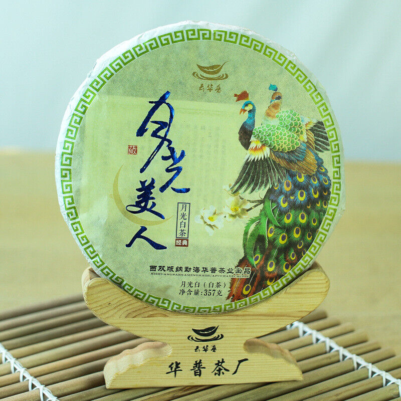 16 Years Moonlight Beauty White Tea Yunnan Pu'er Tea Cake 357g Pu'er Tea Main image