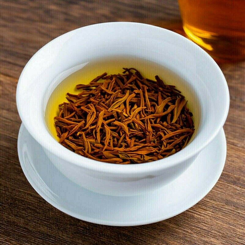 250g Organic Jin Jun Mei Wuyi Black Tea Golden Eyebrow Premium Loose Leaf