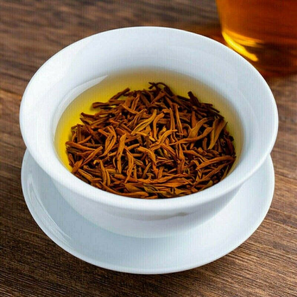 250g Organic Jin Jun Mei Wuyi Black Tea Golden Eyebrow Premium Loose Leaf