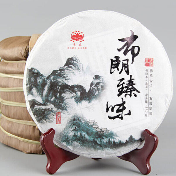 357g/12.59oz Organic Cha Tea Bulangzhenwei Pu-Erh Tea Natural Green Tea Health