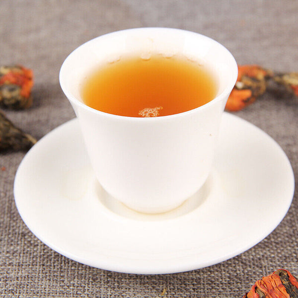HelloYoung Golden Bud Golden Star Gongfu Red Tea 500g Top Honey Fragrant Lily Pagoda Tea