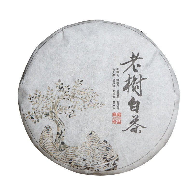 HelloYoung 100g Dry Storage Old Tree White Tea Big Tree Tea Tea Cake Yunnan White Tea Main image