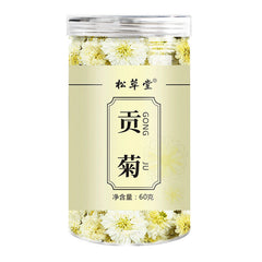 60g Premium Huangshan Chrysanthemum Flowers White Chrysanthemum Tea