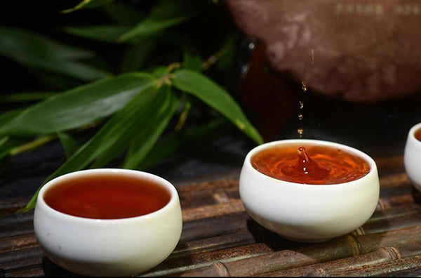 HelloYoung357g Great Original Pu-erh Tea Cooked Tea Cake Ripe Tea Shu Pu'er Tea HelloYoung