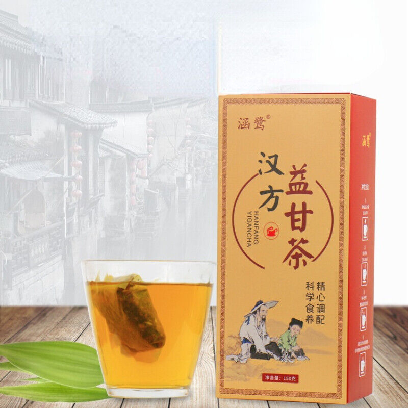 HelloYoung 5g*30 Bags Mixed Herbal Tea Bag Organic Chinese Hanfang Yigan Tea  Medicine Tea Secondary image