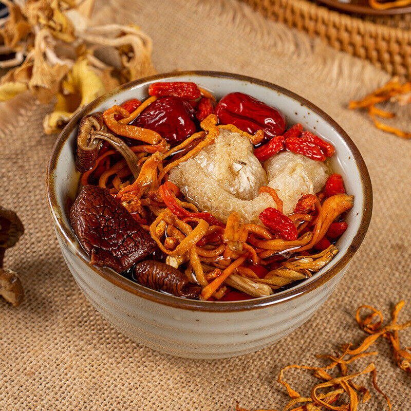 70g Dried Mixed Mushrooms for Broth  7 Color Mushroom Soup Pack Main image
