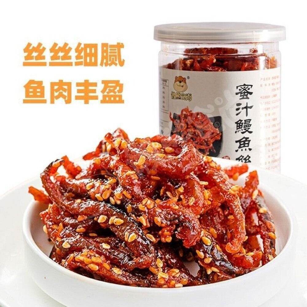 Spicy Sweet Eel Strips Dried Fish Snacks Ready to Eat Main image