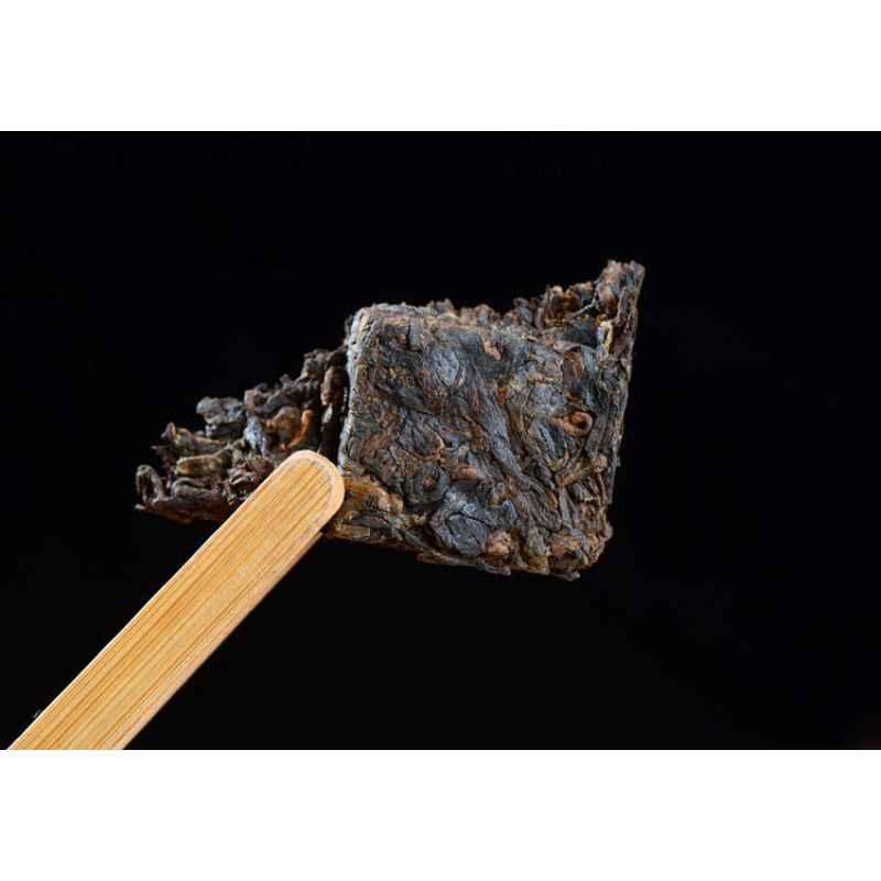 42g*10pcs Puerh Tea Ripened Tea Brick Tea Cloud Sea Revival No. Strip Brick