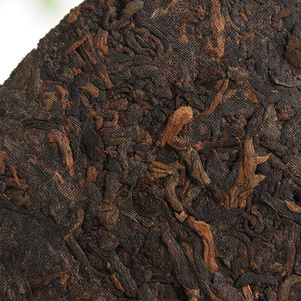 357g Yunnan Puerh Ripe Tea Dry Storage Ripe Tea Menghai Flavor Seven Seed Cake
