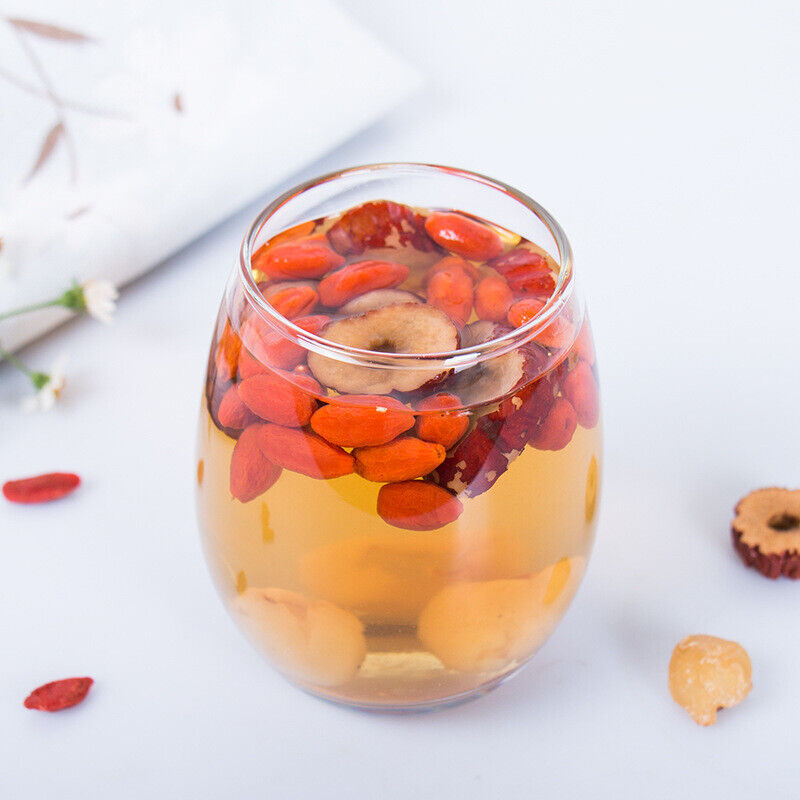 HelloYoung 300g Longan Red Date Wolfberry Herbs Tea Organic Health Herbal Tea Gouqiguiyuan