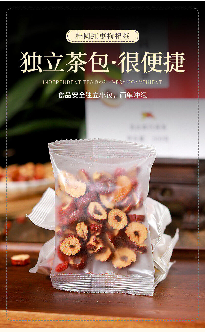 Wolfberry Tea Flower Cinnamon Red Date and Fruit Combination Herbal Tea Bag