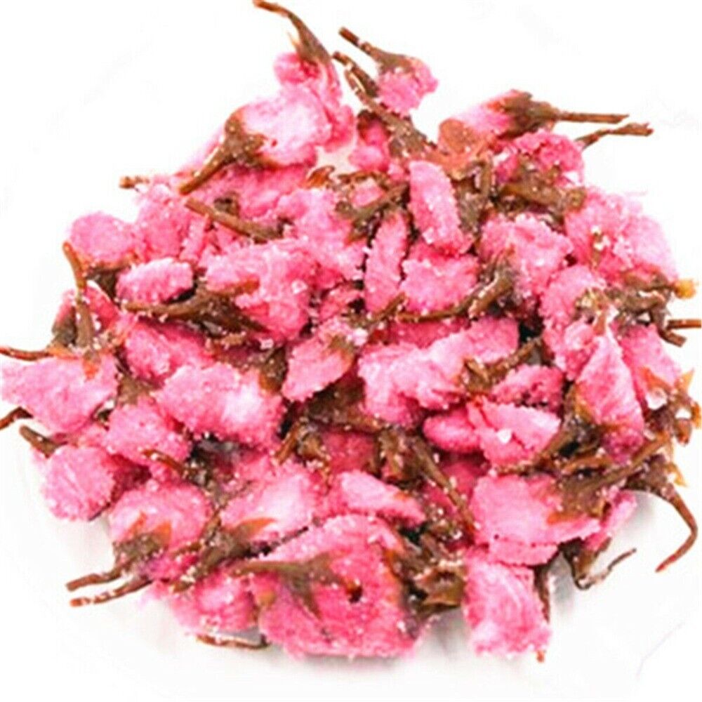 Japanese Salted Cherry Blossom Tea Pink Sakura Cha Traditional Preserved Floral Main image