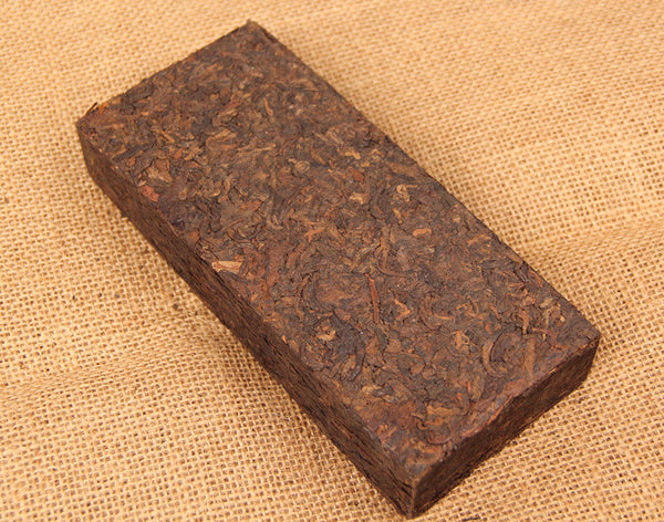 500g Old Ban Zhang Tea Brick Puerh Tea Ripe Pu'er Ancient Tree Bamboo Tube Tea