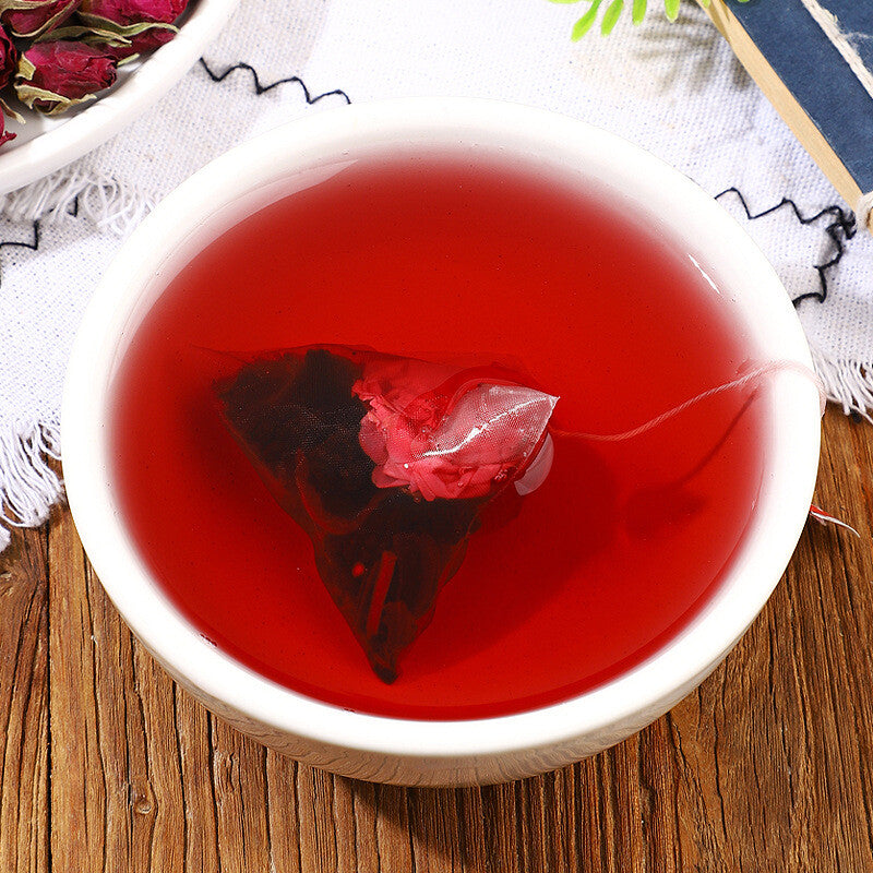 Mulberry Rose Roselle Tea Summer Flower and Fruit Tea  Goddess Plain Tea