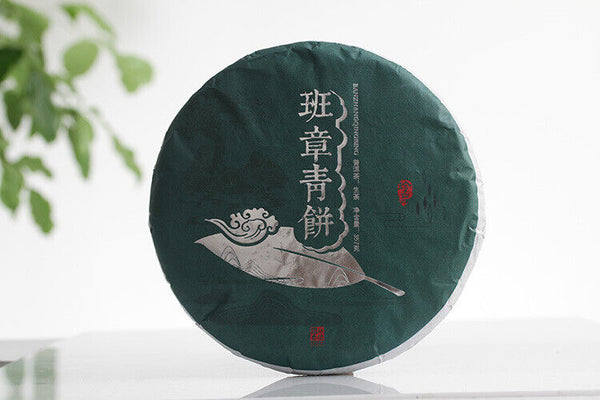 357g Yunnan Puerh Tea Banzhang Green Cake Large Tree Old Tree Puerh Raw Cake