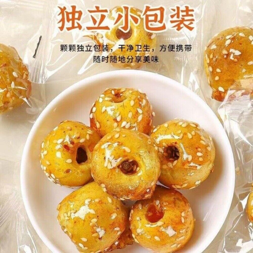 Sugar Coated Hawthorn & Crispy Jujube Bite Size Dried Fruit Snack Pack Secondary image