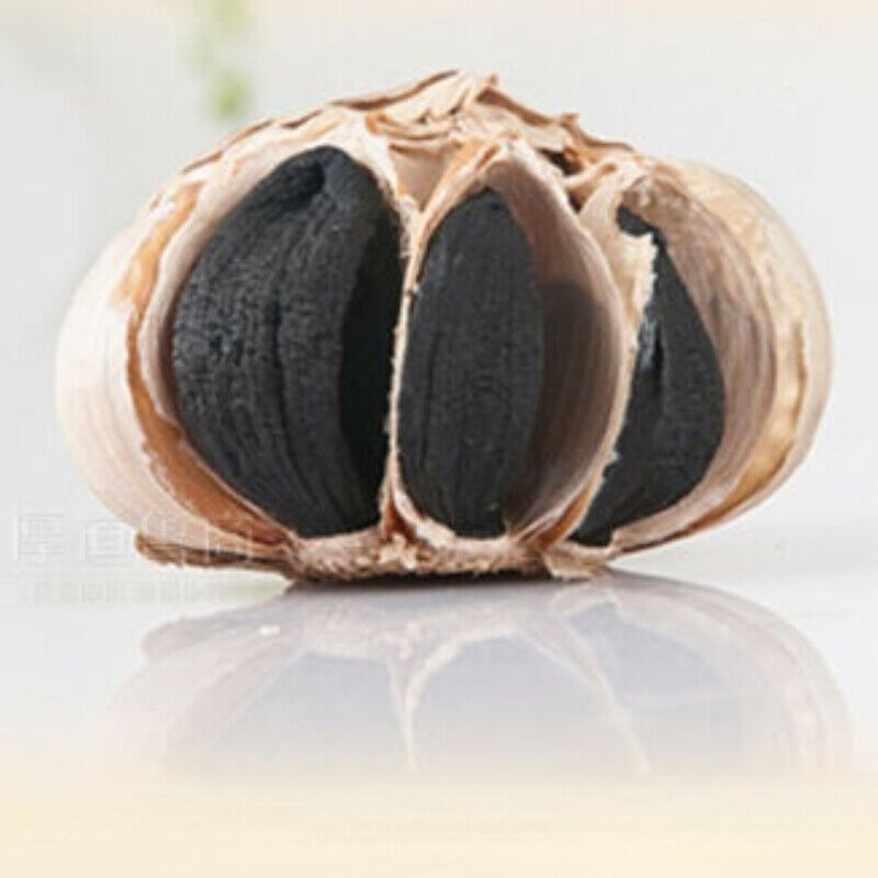HelloYoung 500g/12 Pcs Organic Fermented Black Garlic 120 Days Regulate Blood Sugar Balance Main image