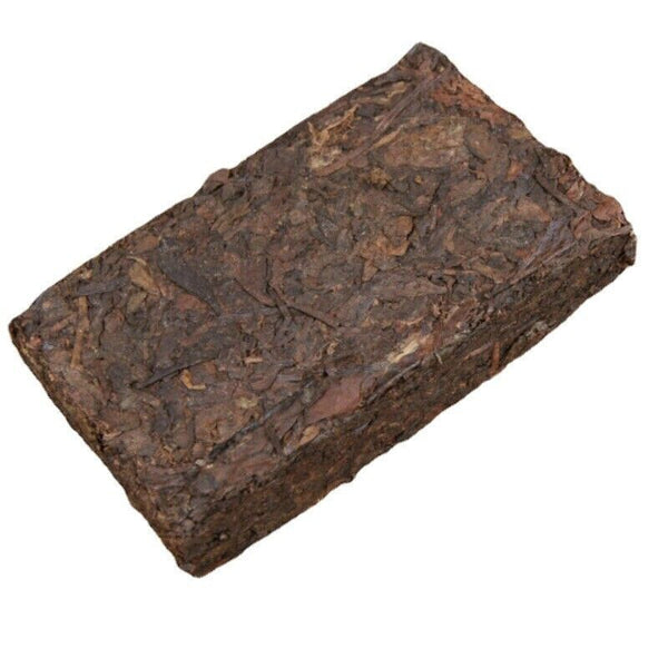 HelloYoung Yunnan Menghai Old Tree Shu Puerh Made By Puer Material 7562 Tea Brick 250g