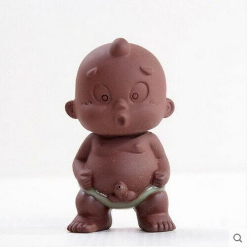 Tea Pet Ornament Tea Decoration Chinese Folk Art Purple Clay Decoration Crafts