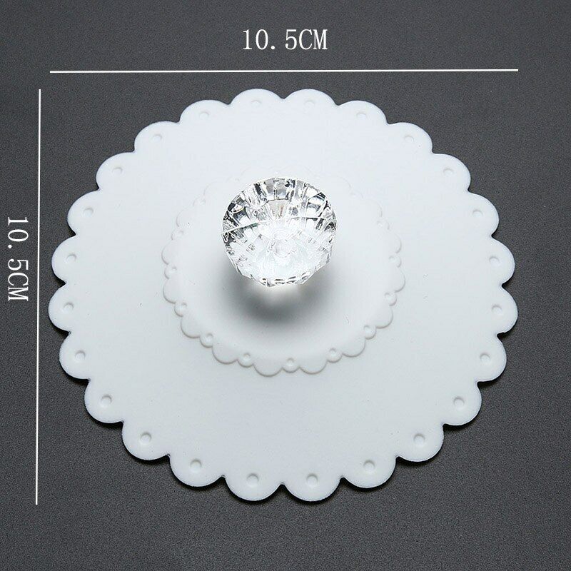 Cup Lid Bowl Cover Dustproof Leakproof Reusable Lid Diamond Insulation Cover
